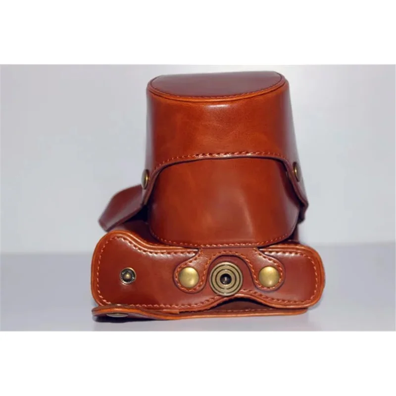 PU Leather Protection Case Cover Bag for Fujifilm X-T3 Camera - Brown