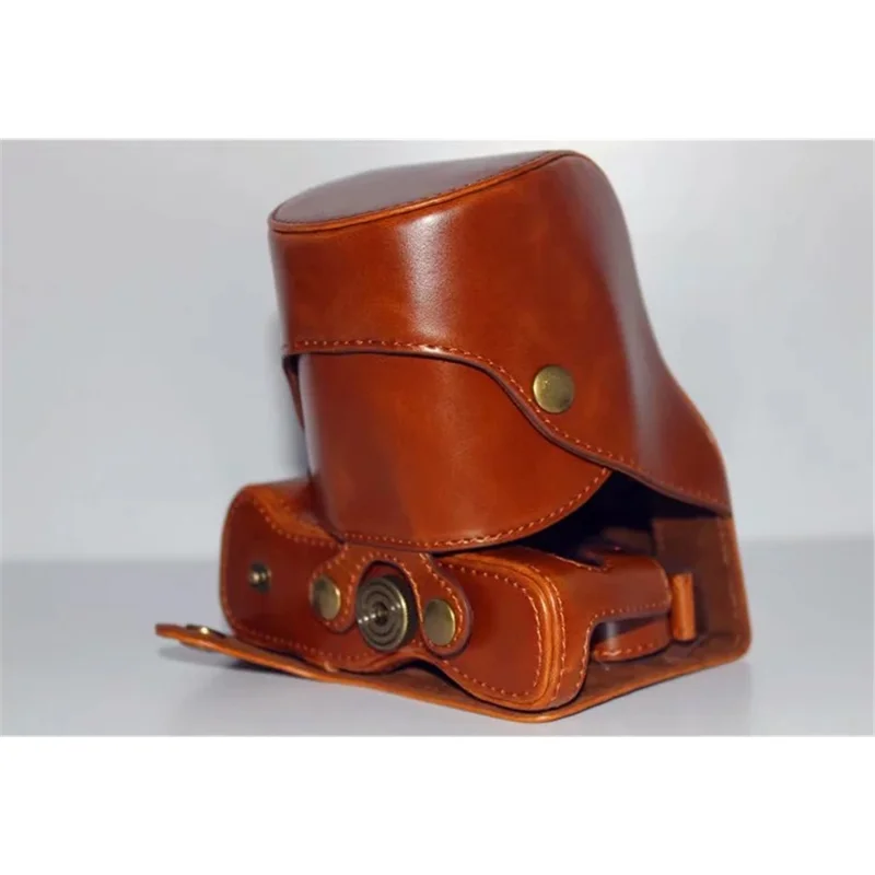 PU Leather Protection Case Cover Bag for Fujifilm X-T3 Camera - Brown