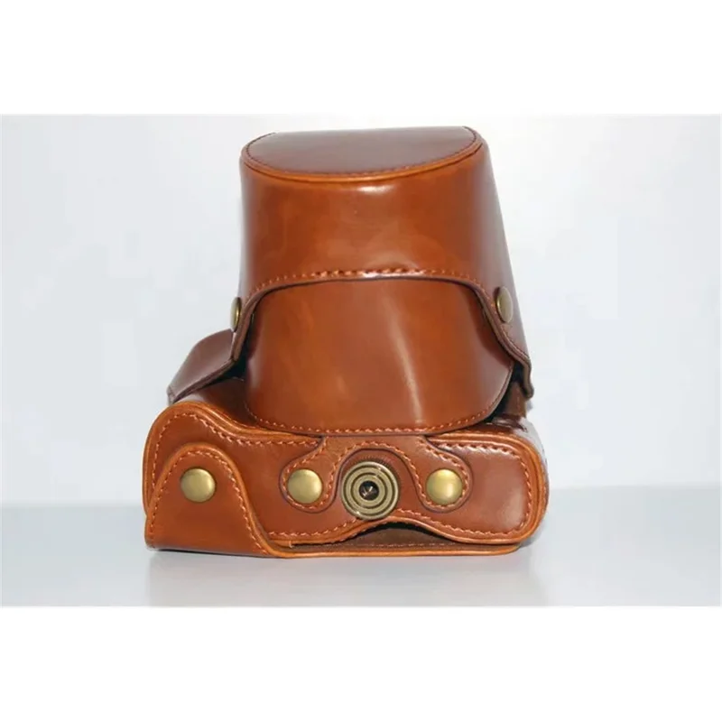 PU Leather Protection Case Cover Bag for Fujifilm X-T3 Camera - Brown