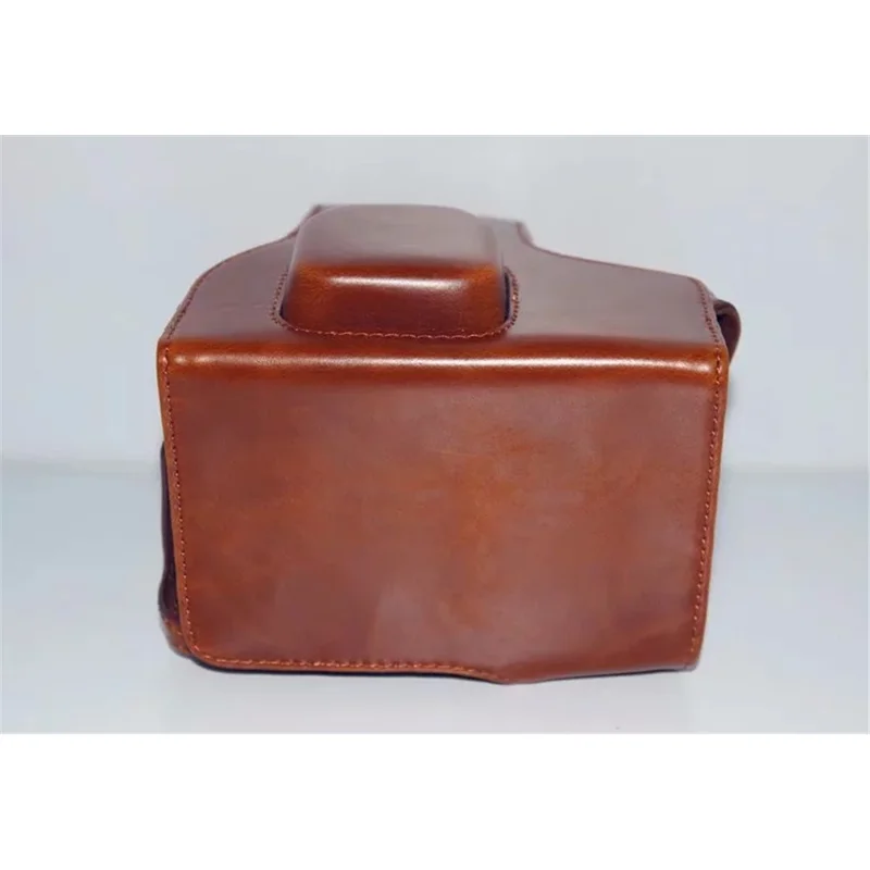 PU Leather Protection Case Cover Bag for Fujifilm X-T3 Camera - Brown