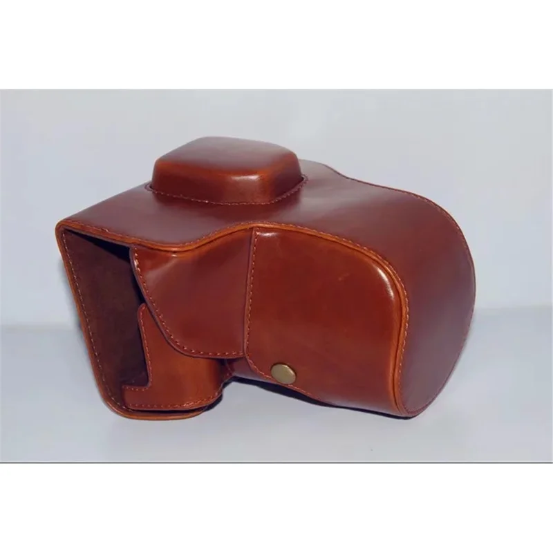 PU Leather Protection Case Cover Bag for Fujifilm X-T3 Camera - Brown