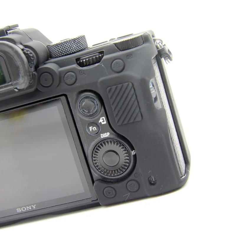 Soft Silicone Case for Sony A9/A7M3/A7R3 Camera - Black