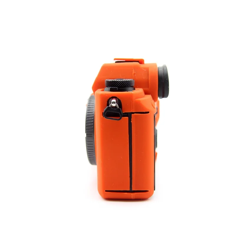 Soft Silicone Cover for Sony A9/A7M3/A7R3 Camera - Orange