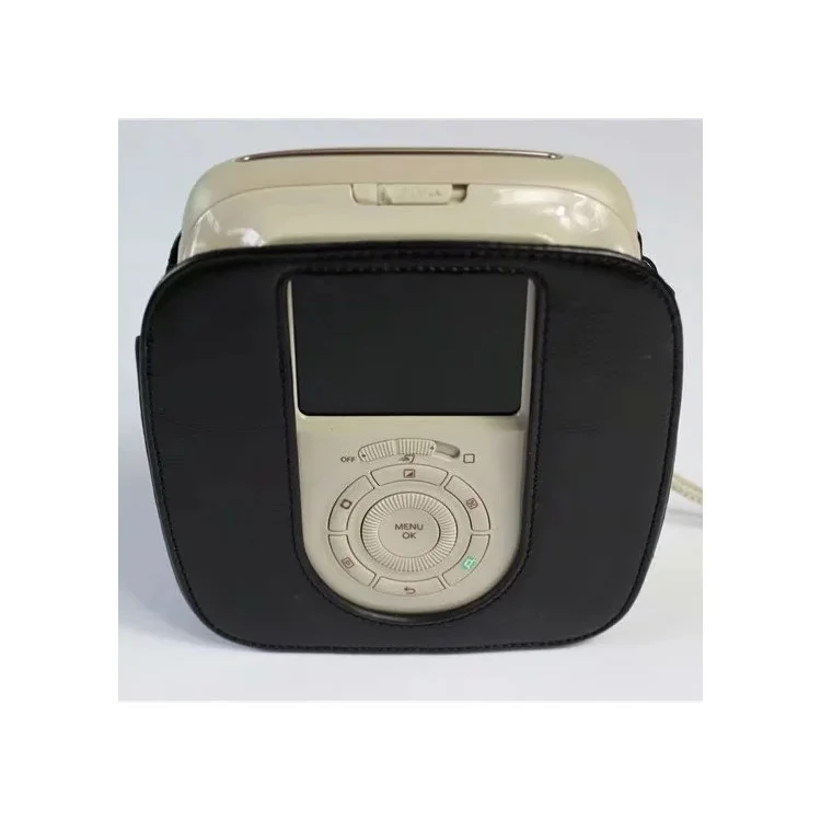 Para FUJI Instax Square SQ20 Capa Protetora de Câmera de Couro PU - Preta