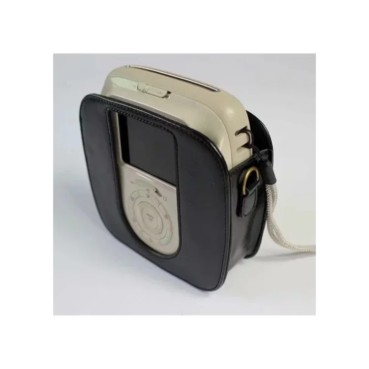 Para FUJI Instax Square SQ20 Capa Protetora de Câmera de Couro PU - Preta