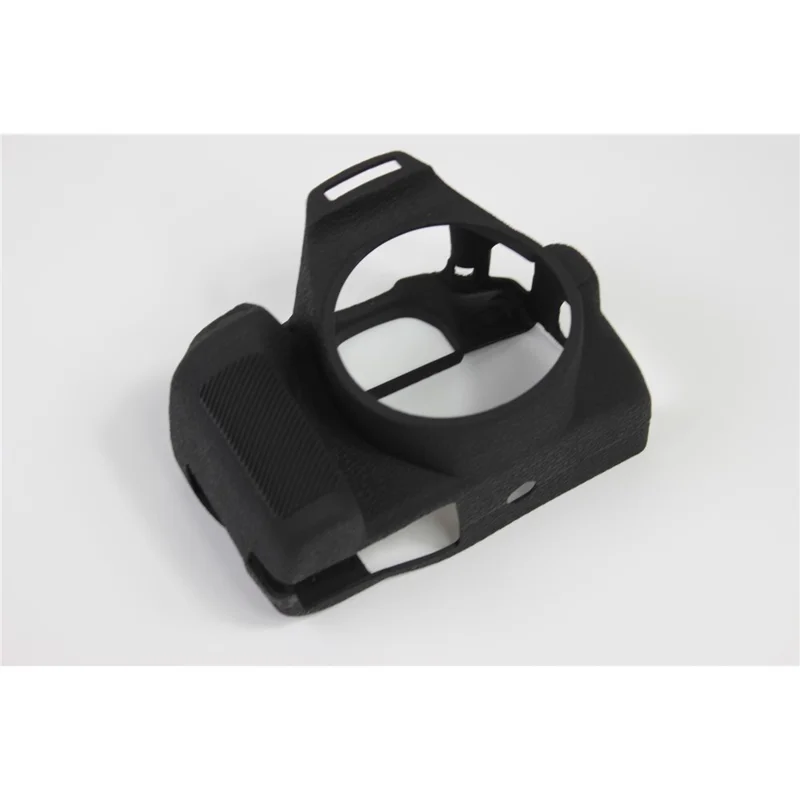 Soft Silicone Case Protector for Canon EOS 200D II Camera - Black