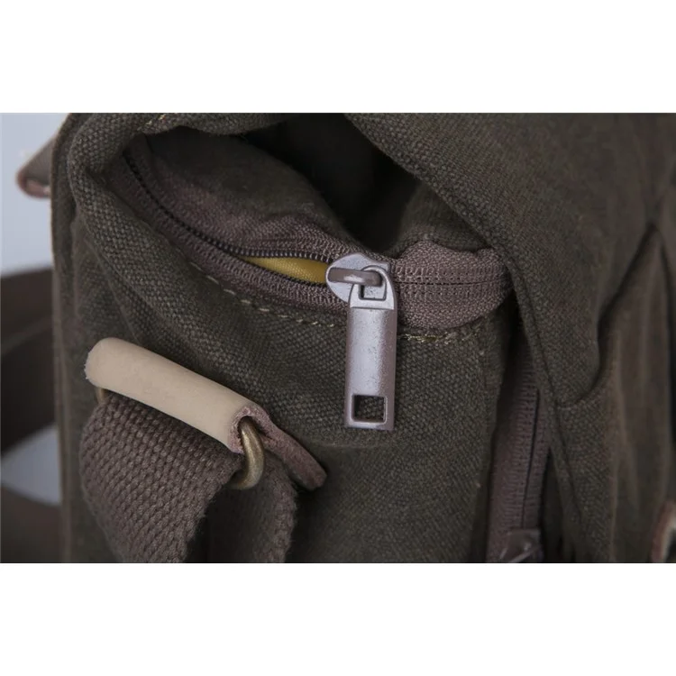 CADEN N1 Waterproof Camera Bag Outdoor Leisure Messenger Bag for DSLR Camera - Dark Yellow