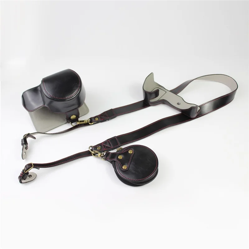 NIKON Z50 / Z30 Luxury Version with Battery Hole Camera Leather Case - Black