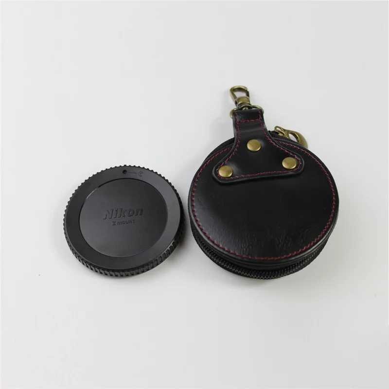 NIKON Z50 / Z30 Luxury Version with Battery Hole Camera Leather Case - Black