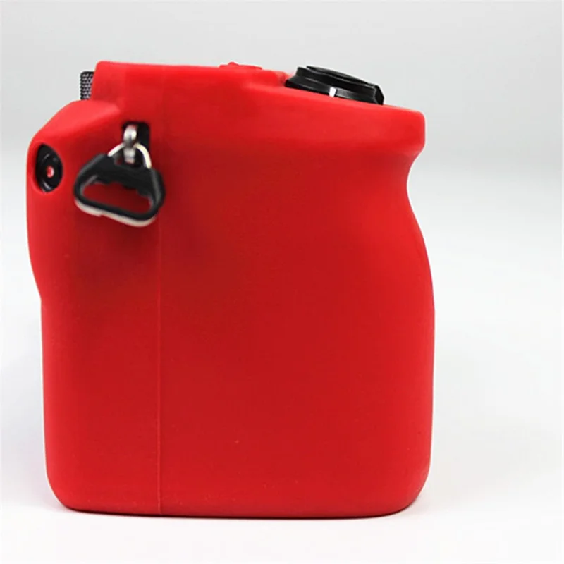 Custodia Per Sacchetto Protettivo In Silicone Morbido Per Fotocamera Sony A6600 - Rosso