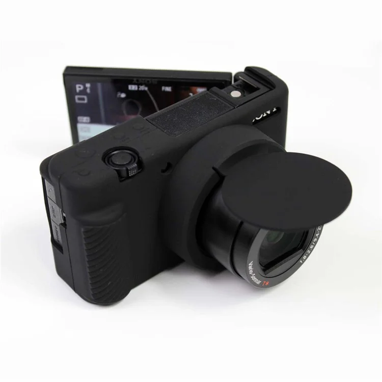 Soft Silicone Case for Sony ZV1 Camera - Black