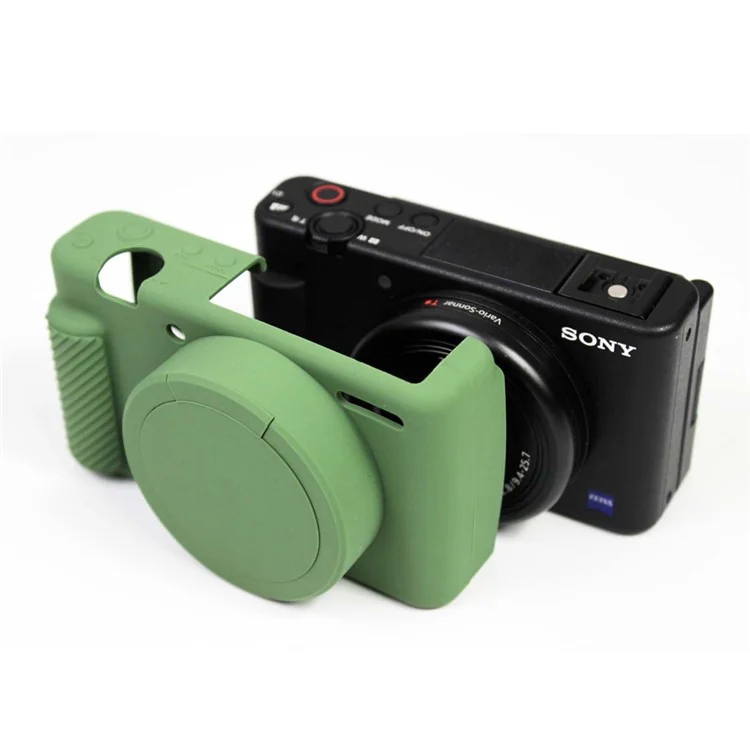 Soft Silicone Case for Sony ZV1 Camera - Green