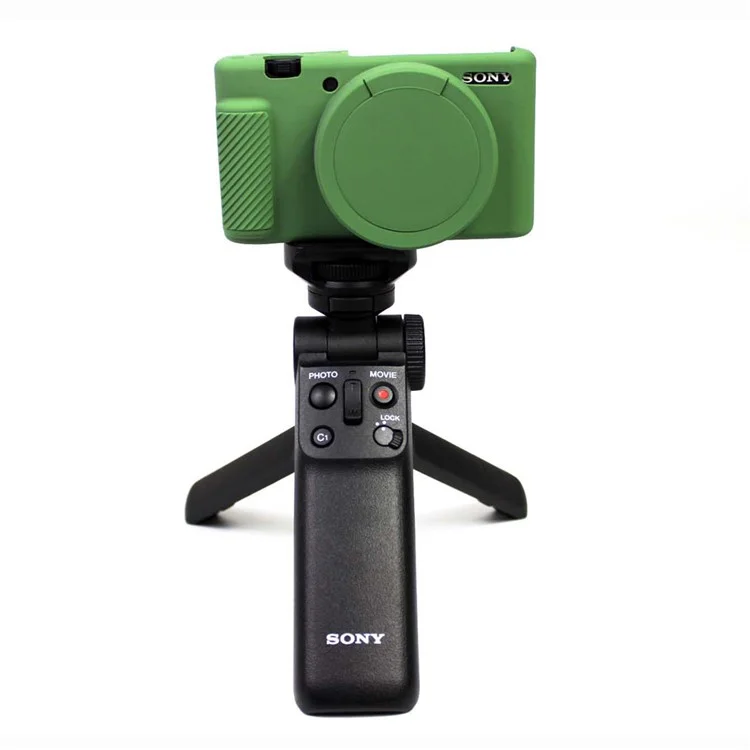 Soft Silicone Case for Sony ZV1 Camera - Green