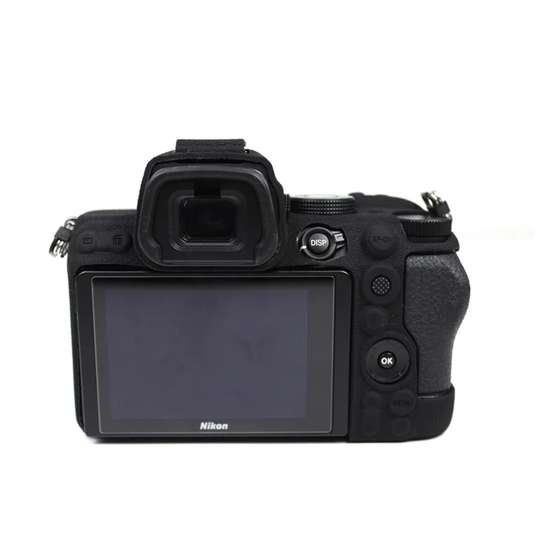 Soft Silicone Protective Camera Case Dustproof Shell for Nikon Z5 - Black