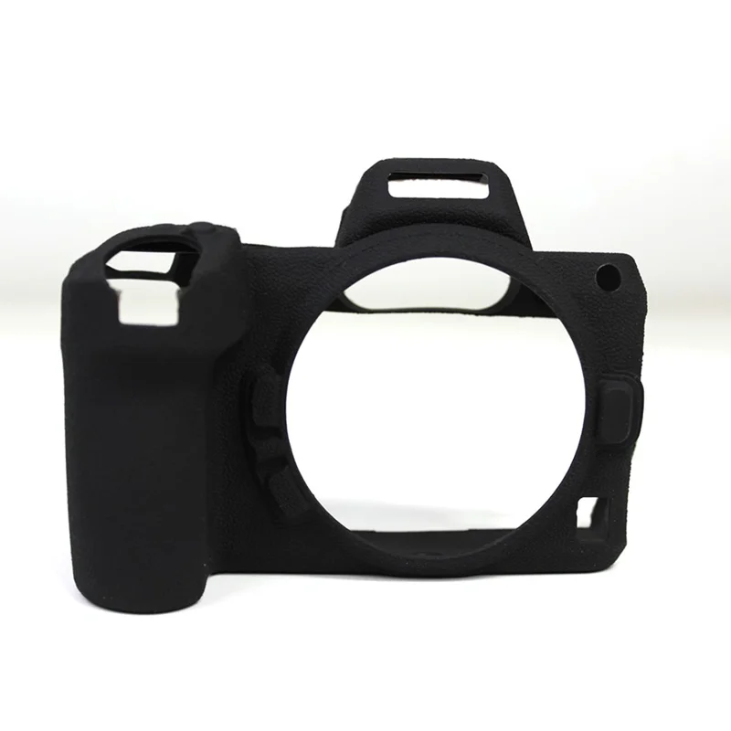 Soft Silicone Protective Camera Case Dustproof Shell for Nikon Z5 - Black