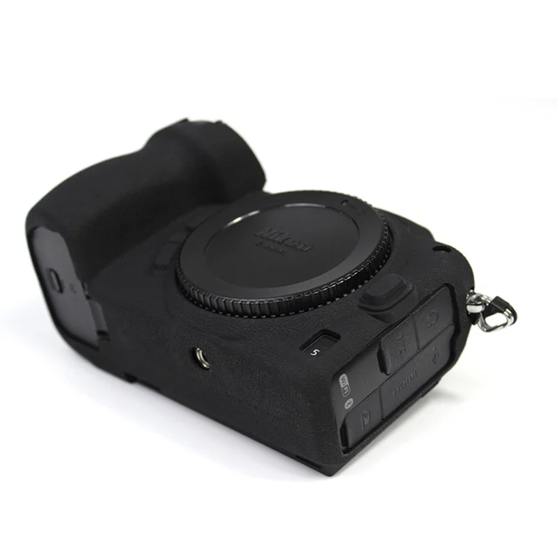 Soft Silicone Protective Camera Case Dustproof Shell for Nikon Z5 - Black