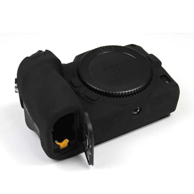 Soft Silicone Protective Camera Case Dustproof Shell for Nikon Z5 - Black