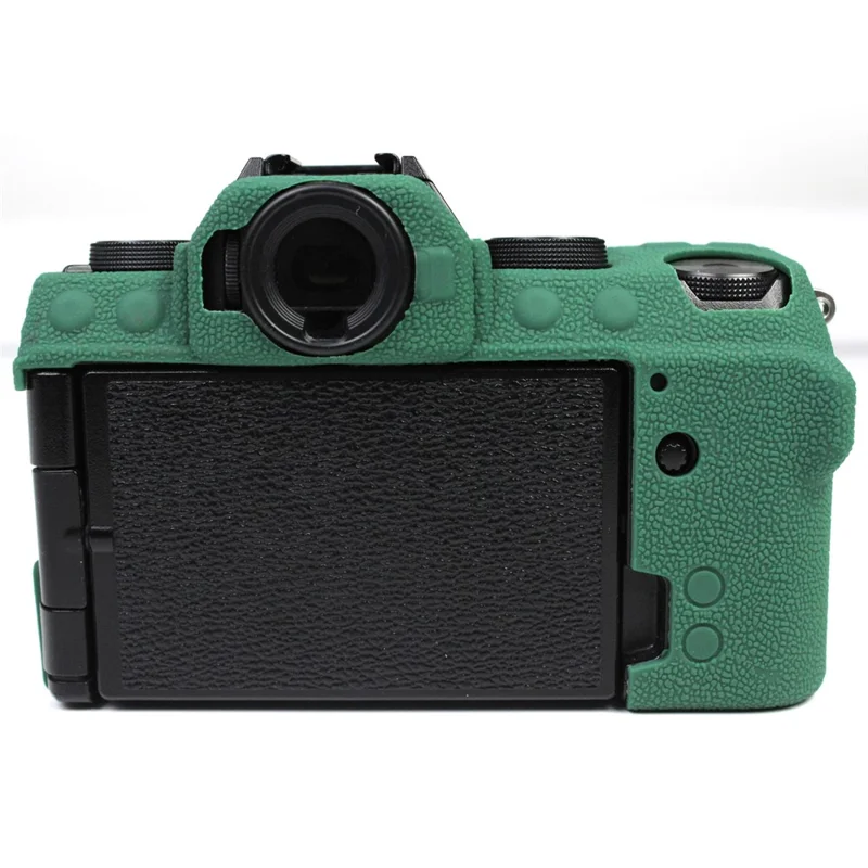 Shockproof Silicone Camera Protective Case Skin Cover for Fujifilm X-S10 - Green
