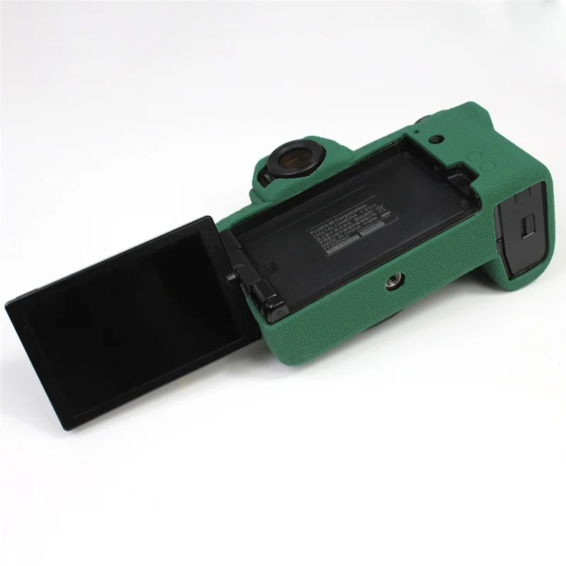 Shockproof Silicone Camera Protective Case Skin Cover for Fujifilm X-S10 - Green