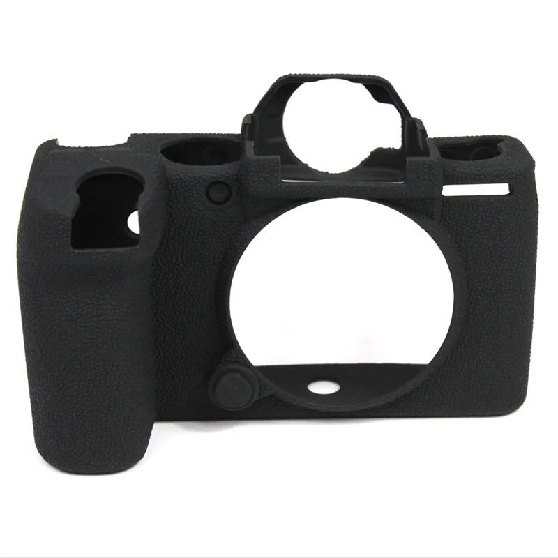 Shockproof Silicone Camera Protective Case Skin Cover for Fujifilm X-S10 - Black