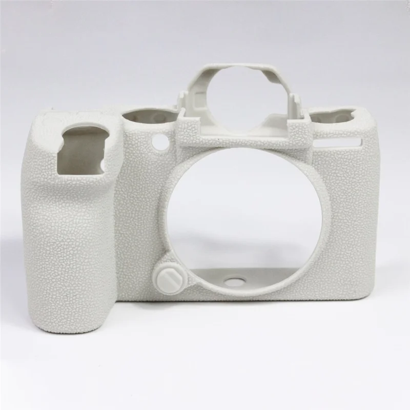 Custodia protettiva in silicone antishock per Fujifilm X-S10 - Bianco