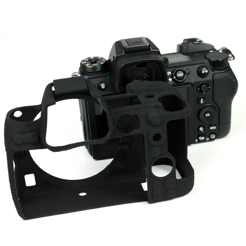 Soft Silicone Case Camera Protective Sleeve Cover for Nikon Z 6II/Z 7II - Black