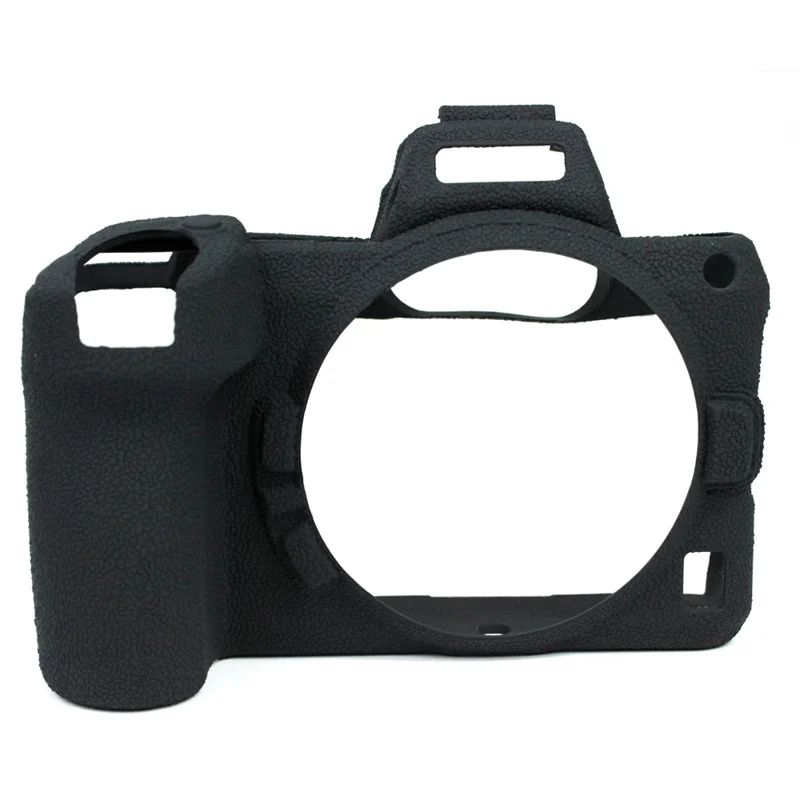 Soft Silicone Case Camera Protective Sleeve Cover for Nikon Z 6II/Z 7II - Black