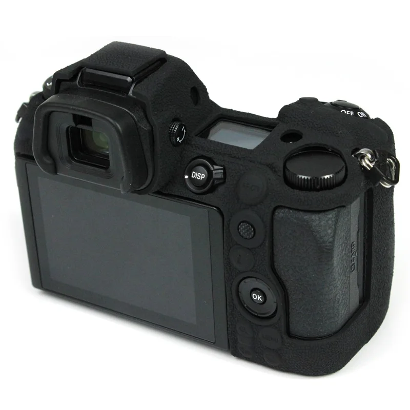 Soft Silicone Case Camera Protective Sleeve Cover for Nikon Z 6II/Z 7II - Black