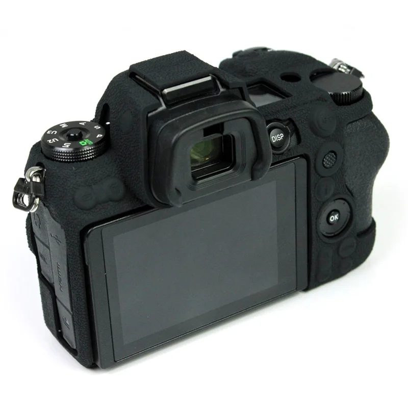 Soft Silicone Case Camera Protective Sleeve Cover for Nikon Z 6II/Z 7II - Black