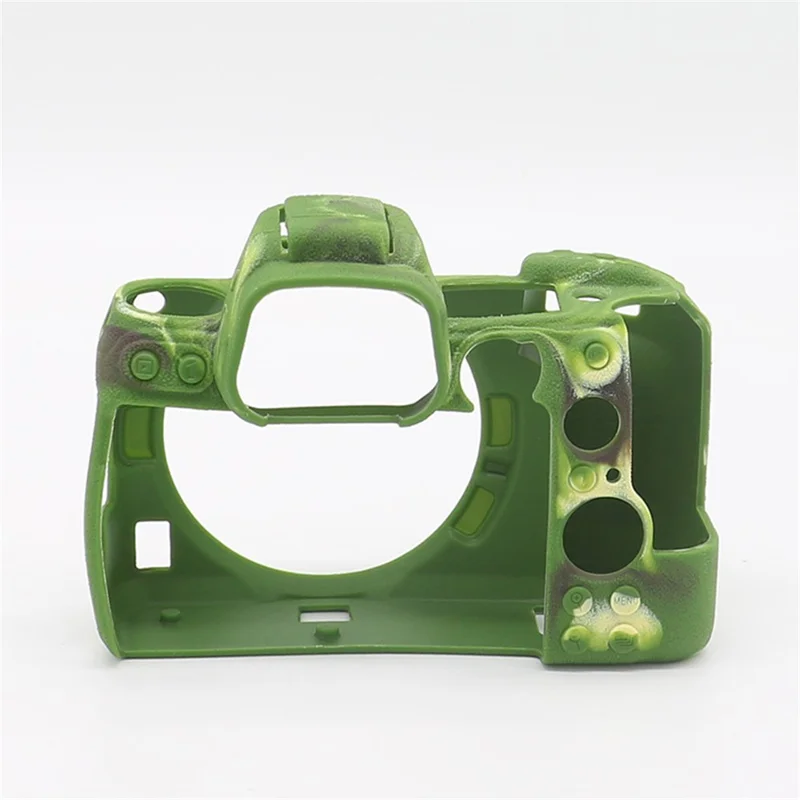 Litchi Texture Silicone Case Dustproof Camera Protective Sleeve Cover for Nikon Z6/Z7 - Camouflage