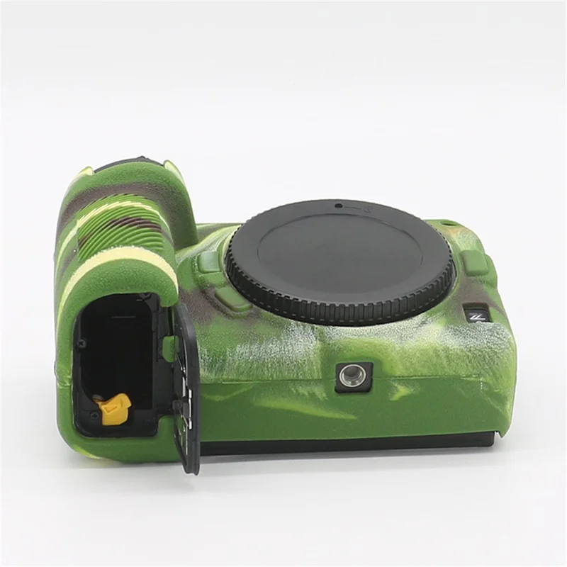 Litchi Texture Silicone Case Dustproof Camera Protective Sleeve Cover for Nikon Z6/Z7 - Camouflage