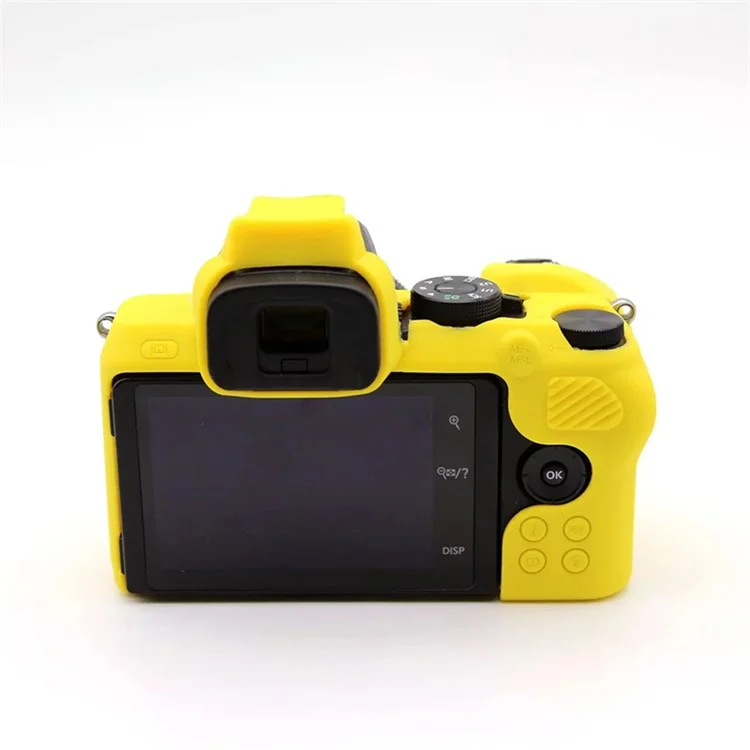 For Nikon Z50 Digital Camera Soft Silicone Case Portable Protective Cover - Yellow