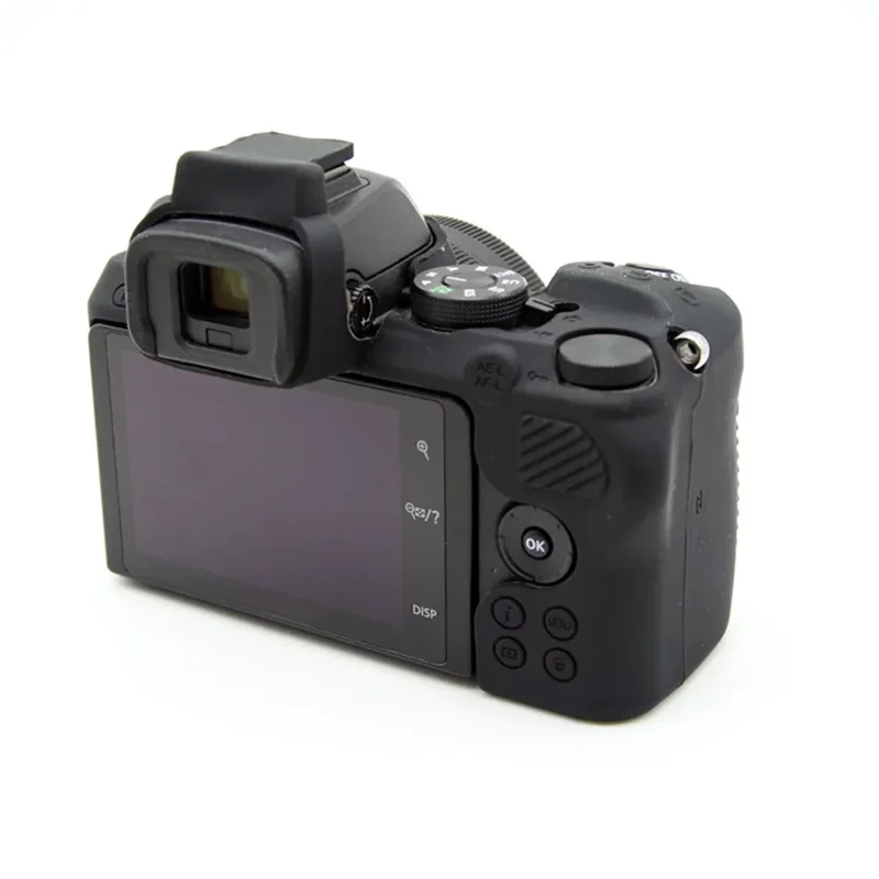 For Nikon Z50 Digital Camera Soft Silicone Case Portable Protective Cover - Black