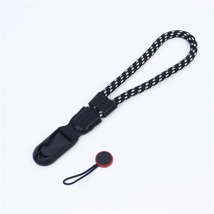 Camera Hanging Strap for Fujifilm XT4 XS10 Sony A7M4 A7C Nylon Quick Release Carrying Rope - Black