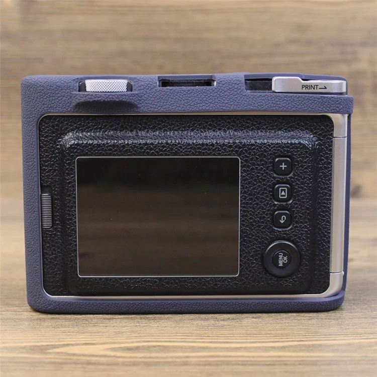 For Fujifilm Instax Mini Evo Camera Soft Protective Cover Anti-scratch Shockproof Silicone Case - Blue