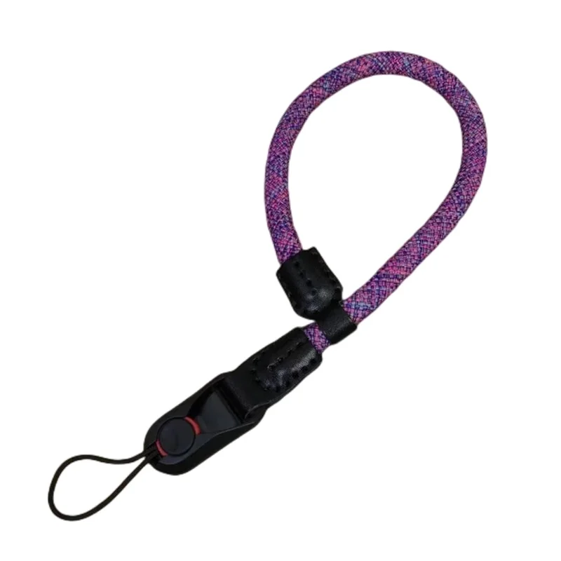 Portable DSLR Camera Hand Strap Quick Release Buckle Nylon Camera Wrist Strap - Style H