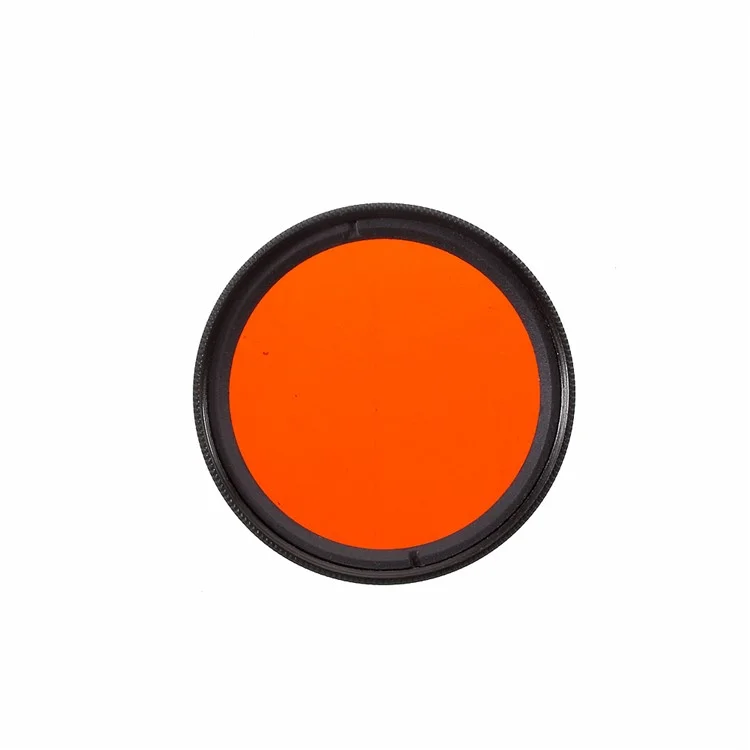 Universal 37mm Complete Graduated Color Filter Lens for Camera - Red