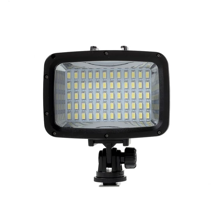 60-LED Underwater 40m 1800LM Diving Lamp Waterproof LED Video Light Lamp for GoPro