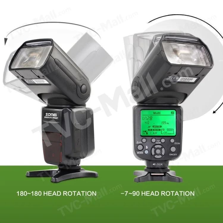 ZOMEI Auto Focus High Sync Speed Flash Speedlite ZM-580T