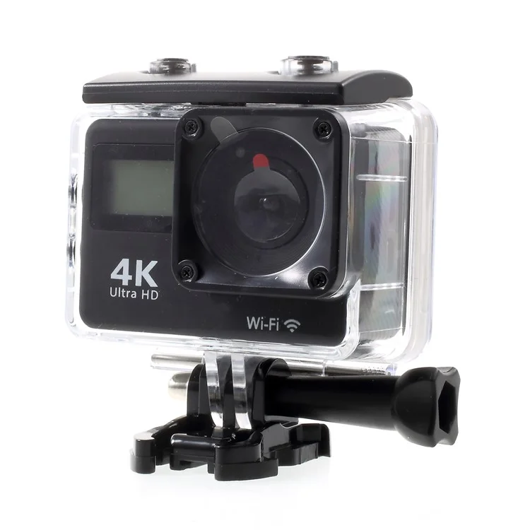 K2TD Double Screen WiFi Mini Camera Waterproof 4K Ultra HD Action Camera Outdoor DV Sports Camera