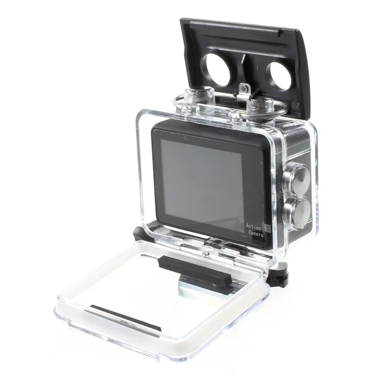 K2TD Double Screen WiFi Mini Camera Waterproof 4K Ultra HD Action Camera Outdoor DV Sports Camera