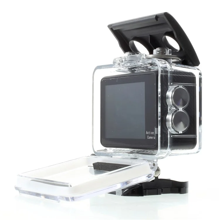 K2TD Double Screen WiFi Mini Camera Waterproof 4K Ultra HD Action Camera Outdoor DV Sports Camera