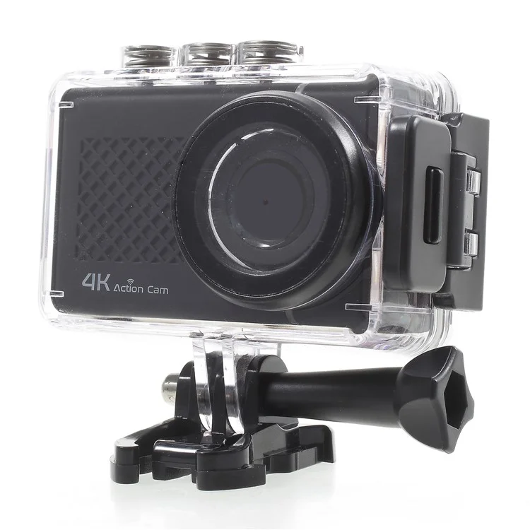 D2 Dual Lens WiFi Camera 2-inch Screen Ultra HD 1080P 4K Sports Action Camera 150° Wide Angle