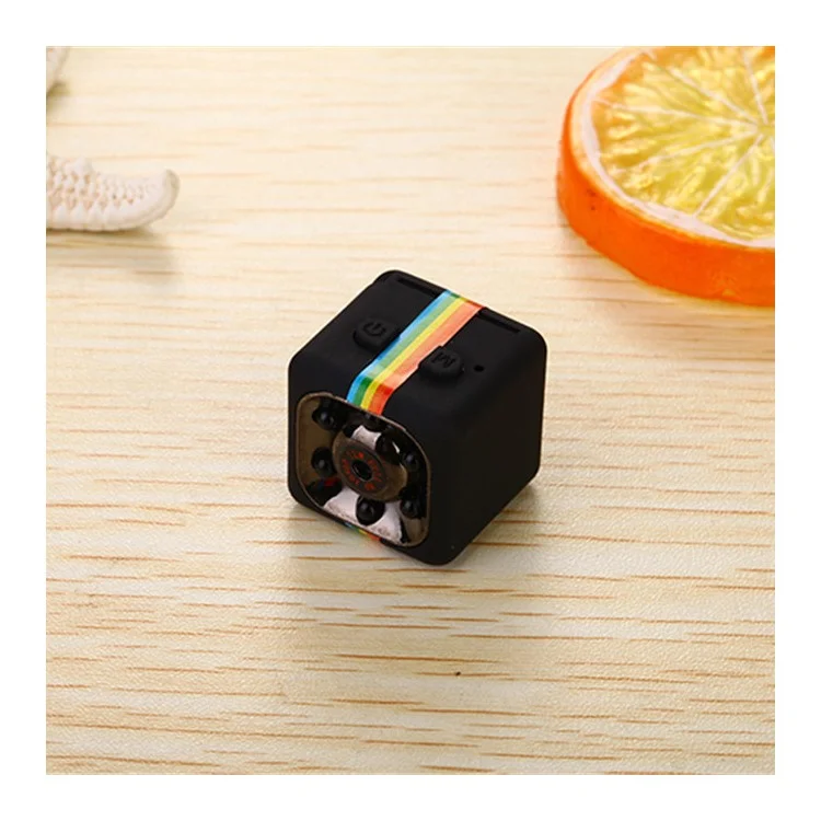 SQ11 1080P Super Mini IR Motion Detection Camera Video Camcorder - Black
