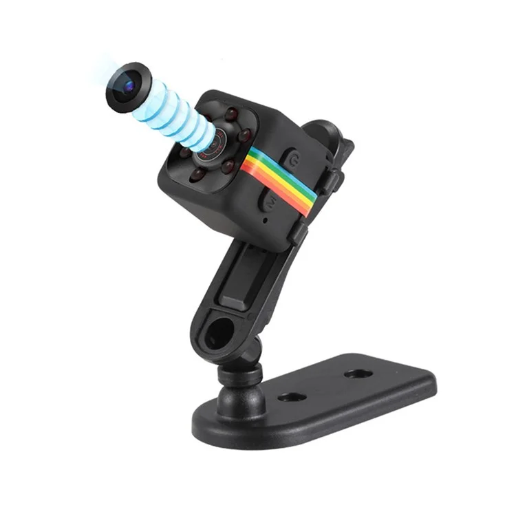 SQ11 1080P Super Mini IR Motion Detection Camera Video Camcorder - Black