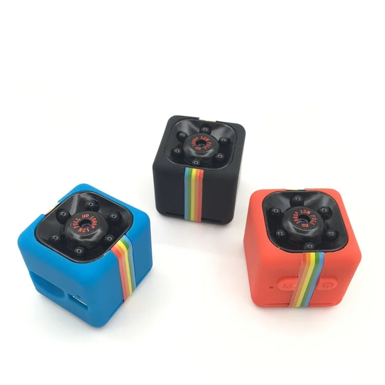 SQ11 1080P Super Mini IR Motion Detection Camera Video Camcorder - Black