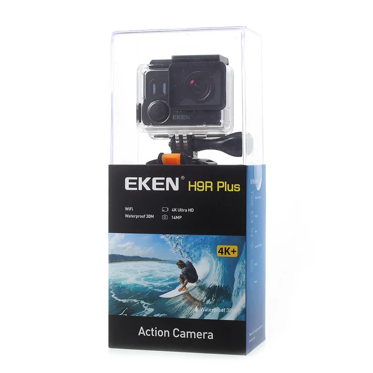 EKEN H9R Plus 4K Ultra HD WiFi Action Camera 2-inch LCD Waterproof 30m Sports Camera