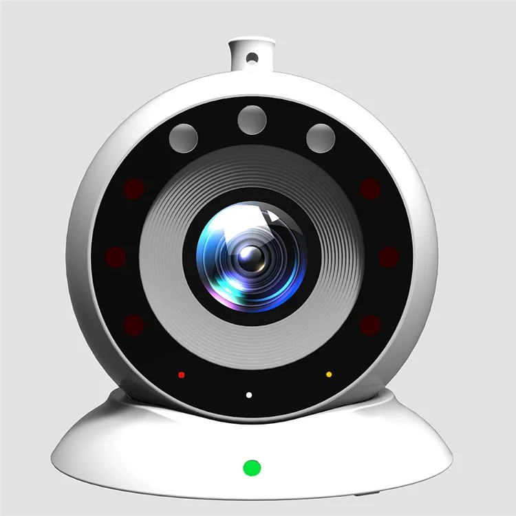 60° Lens Angle Mini Video Camera, Support Night Vision and Motion Detection - White