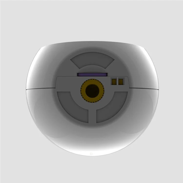 60° Lens Angle Mini Video Camera, Support Night Vision and Motion Detection - White