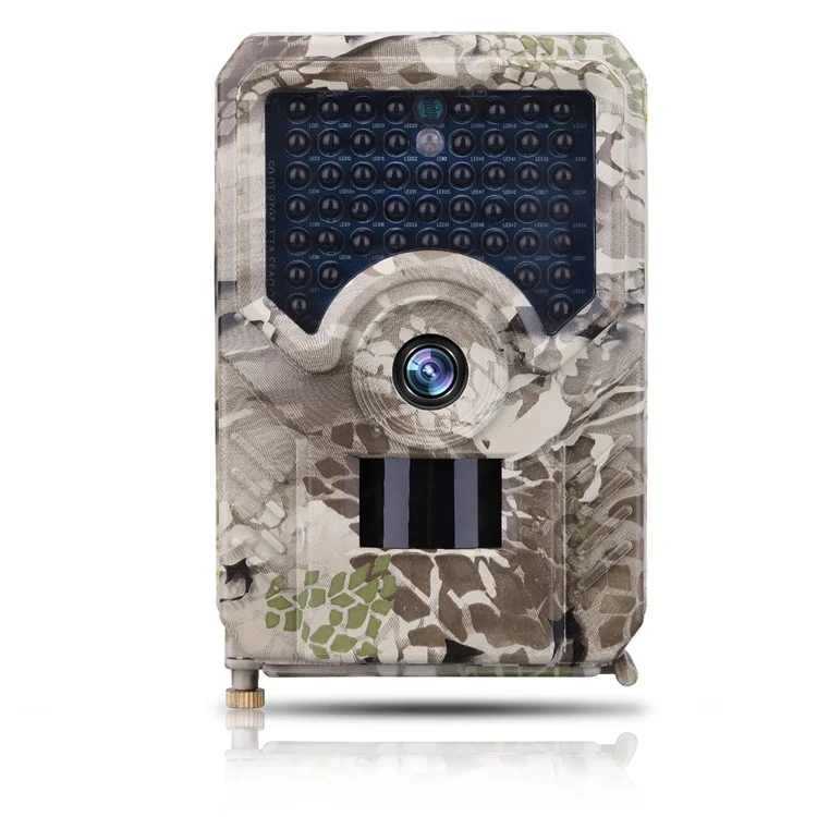 PR200 Anti-theft Automatic Monitoring Hunting Camera 12MP IR LED Night Vision Camera - Camouflage